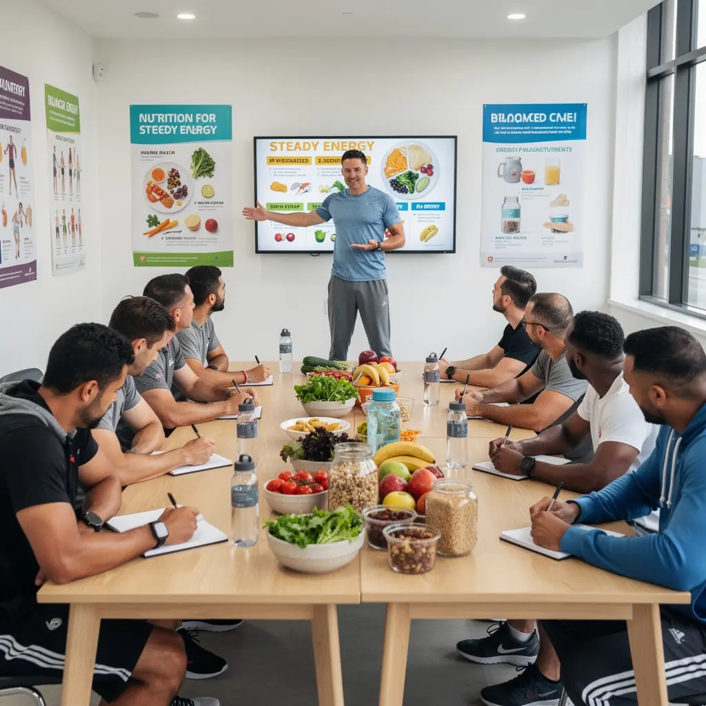 Modern office workspace